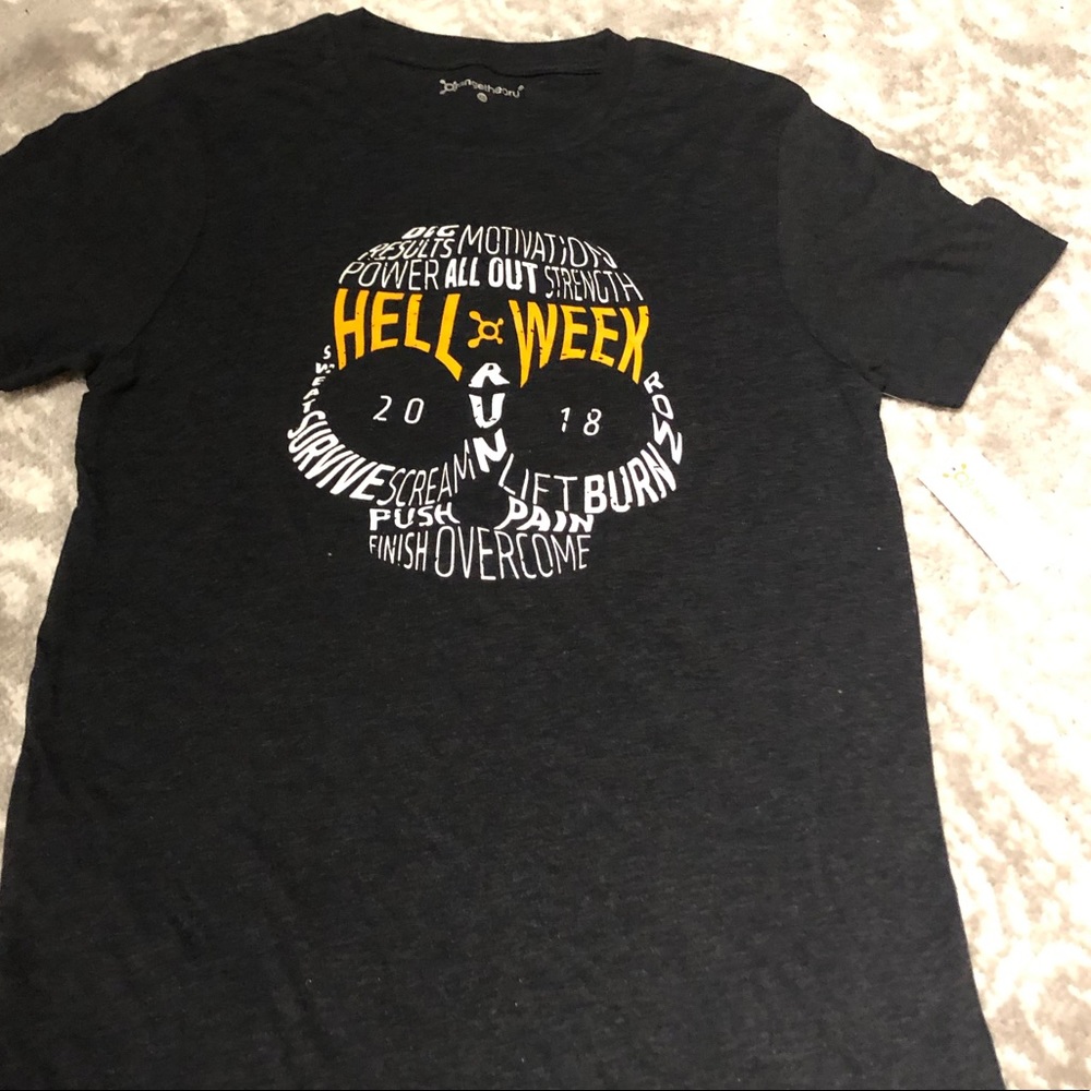Orange Theory Fitness Hell week T-shirt Lululemon